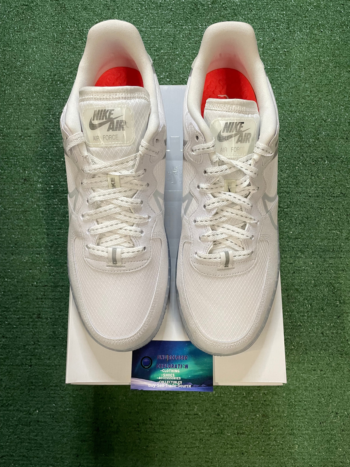 Nike Air Force 1 React QS white ice