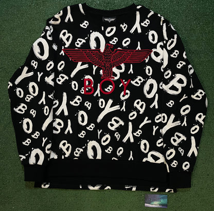 BOY London all over print crewneck
