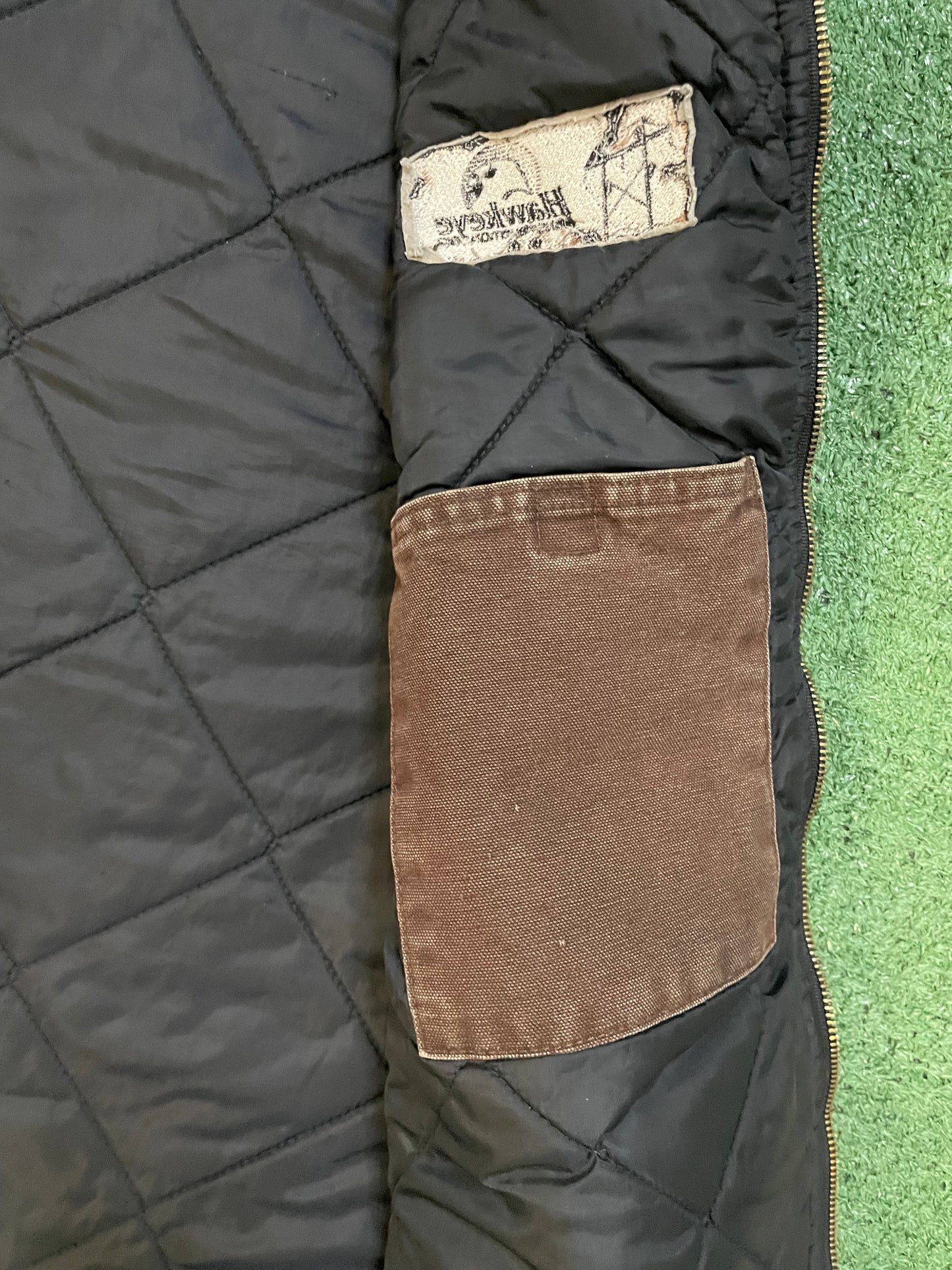Vintage Carhartt dark brown vest