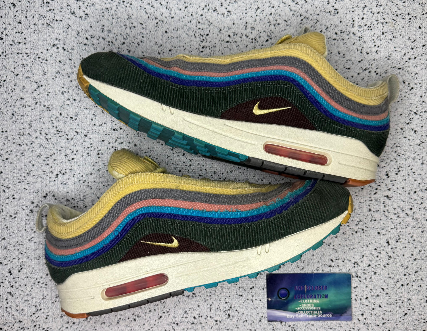 Nike Air Max 1/97 Sean Wotherspoon 9.5 Men/11 Women “Preowned”