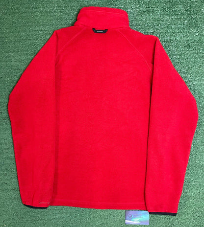 Vintage Columbia titanium red fleece