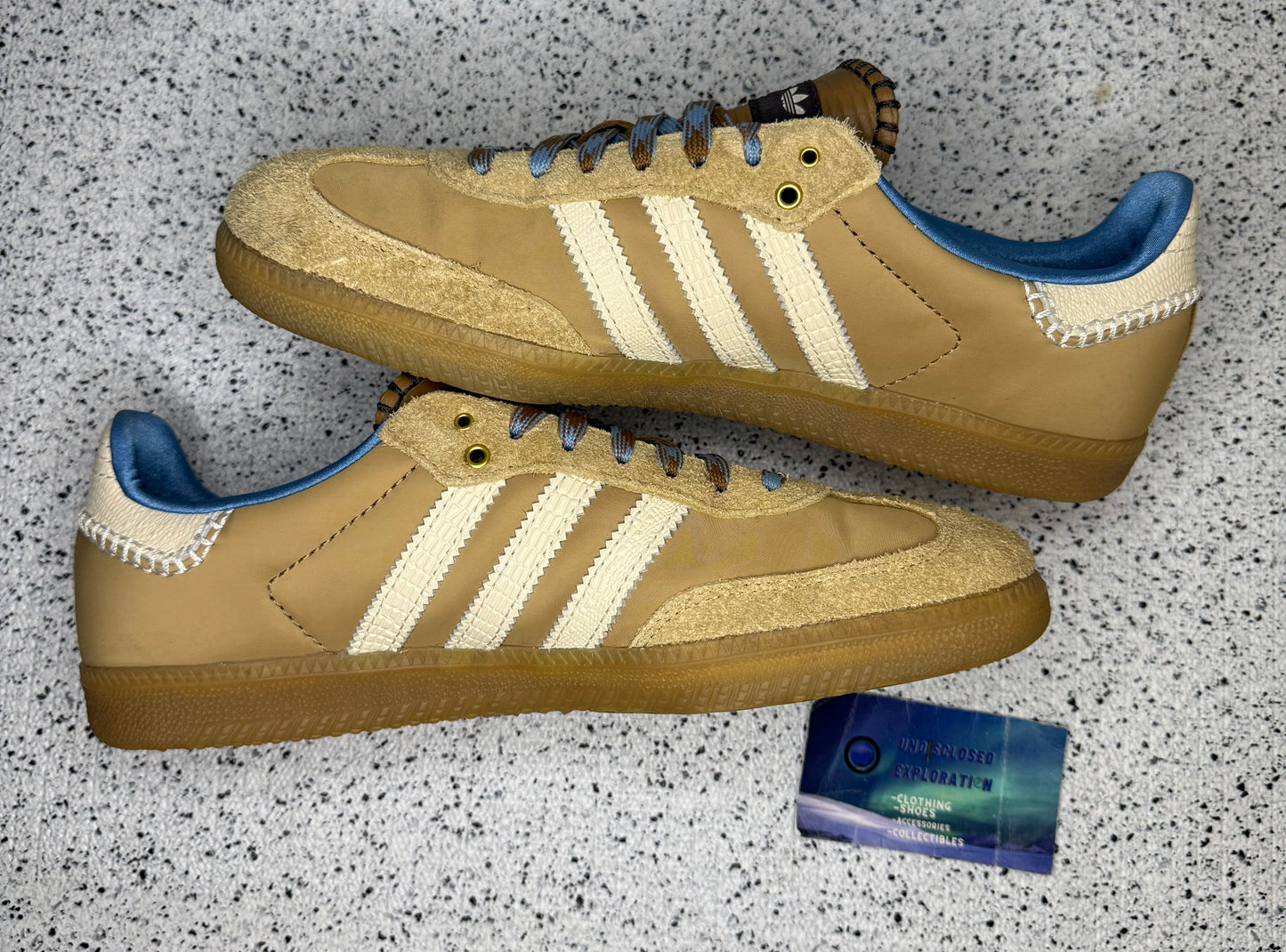 Adidas Wales Bonner Samba Desert White 11 Men/12.5 Women “Preowned”