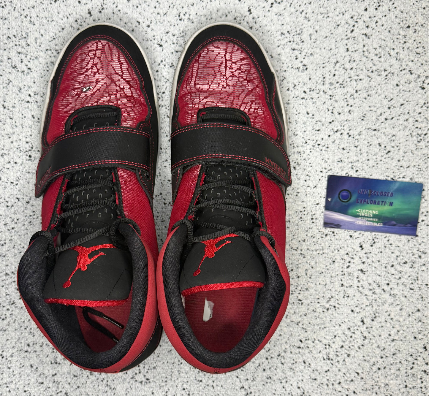 Jordan Flight Club 90s Gym Red 11 Men/12.5 Women “Preowned”