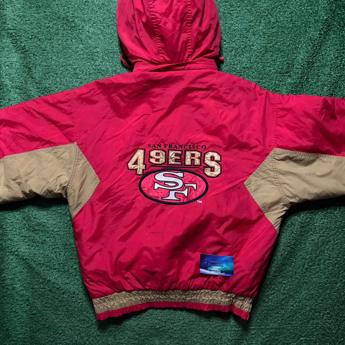 Vintage San Francisco 49ers Jacket Chalk Line