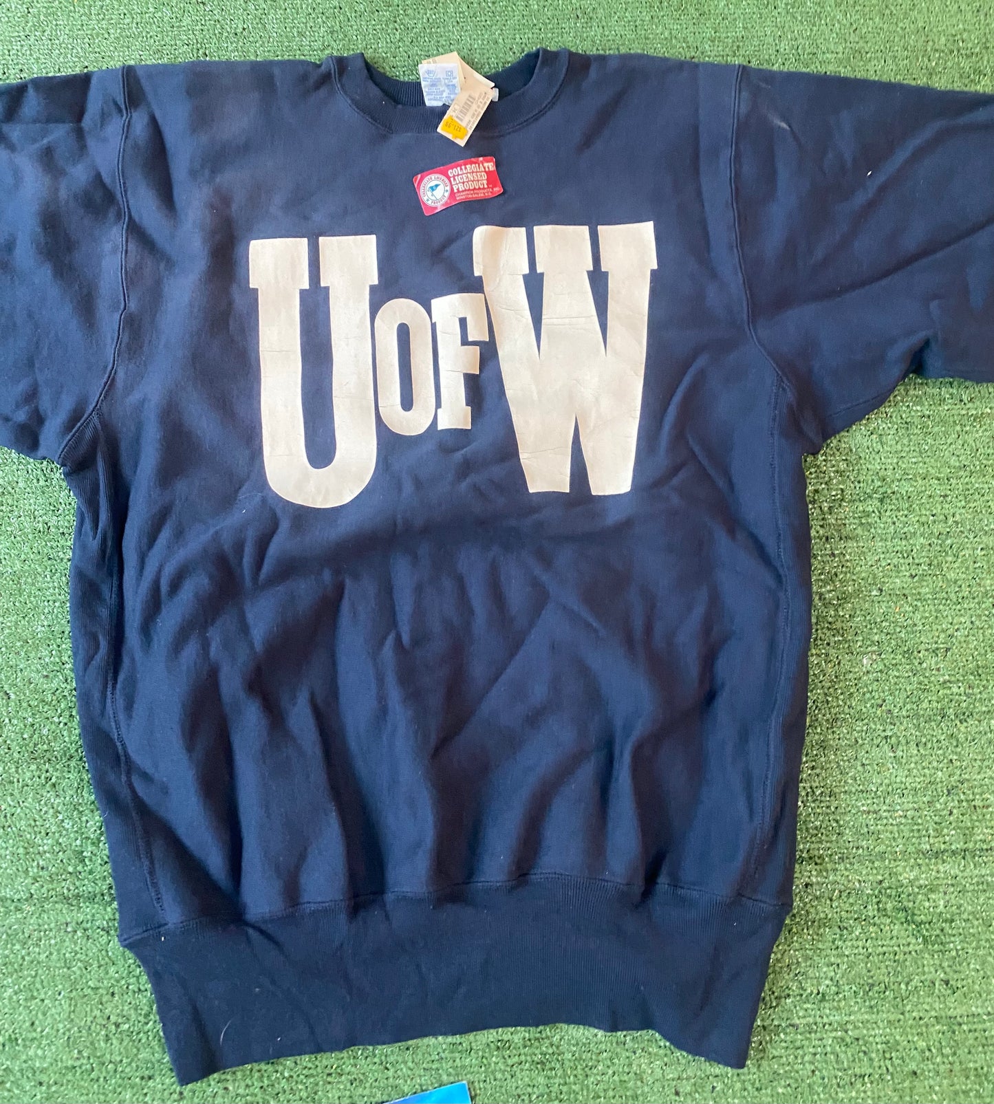 Vintage University of Washington reverse weave champion crewneck