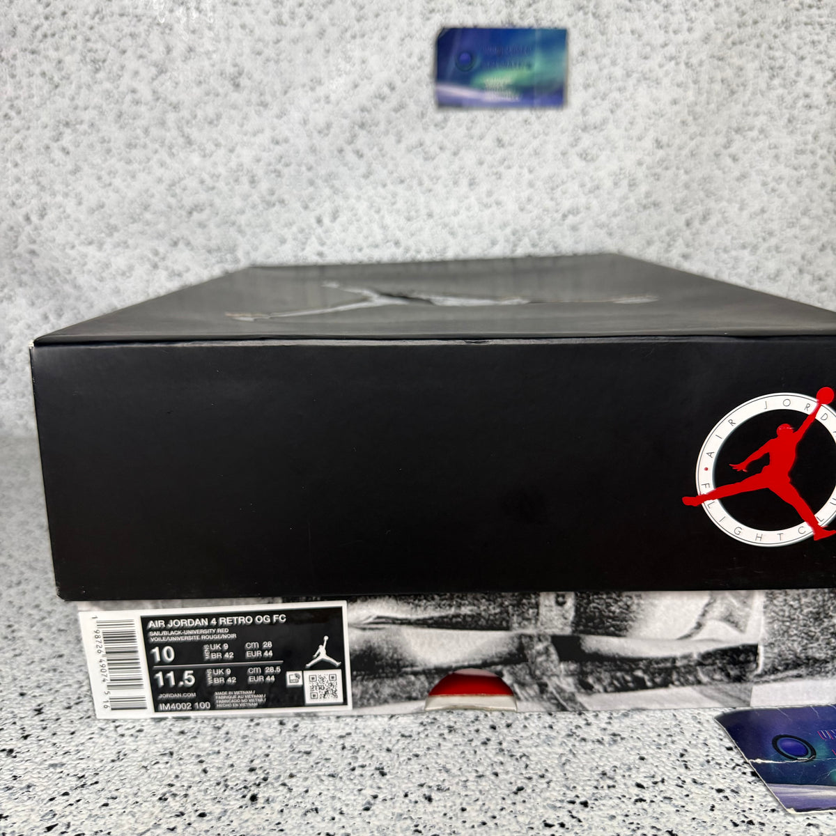 Jordan 4 Flight Club 10 Men “Preowned”