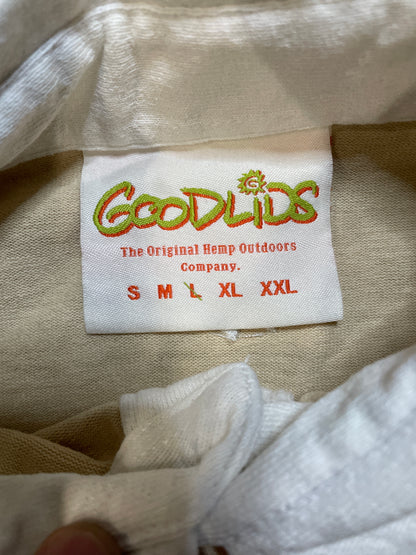 Goodlids beige and white longsleeve polo
