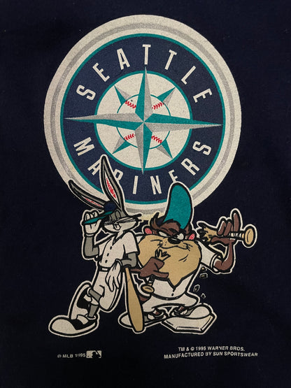 Vintage 1990s Seattle Mariners X Looney tunes jersey