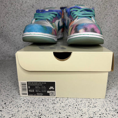 Nike Dunk SB Low Futura Bleached Aqua 9 Men “Preowned”