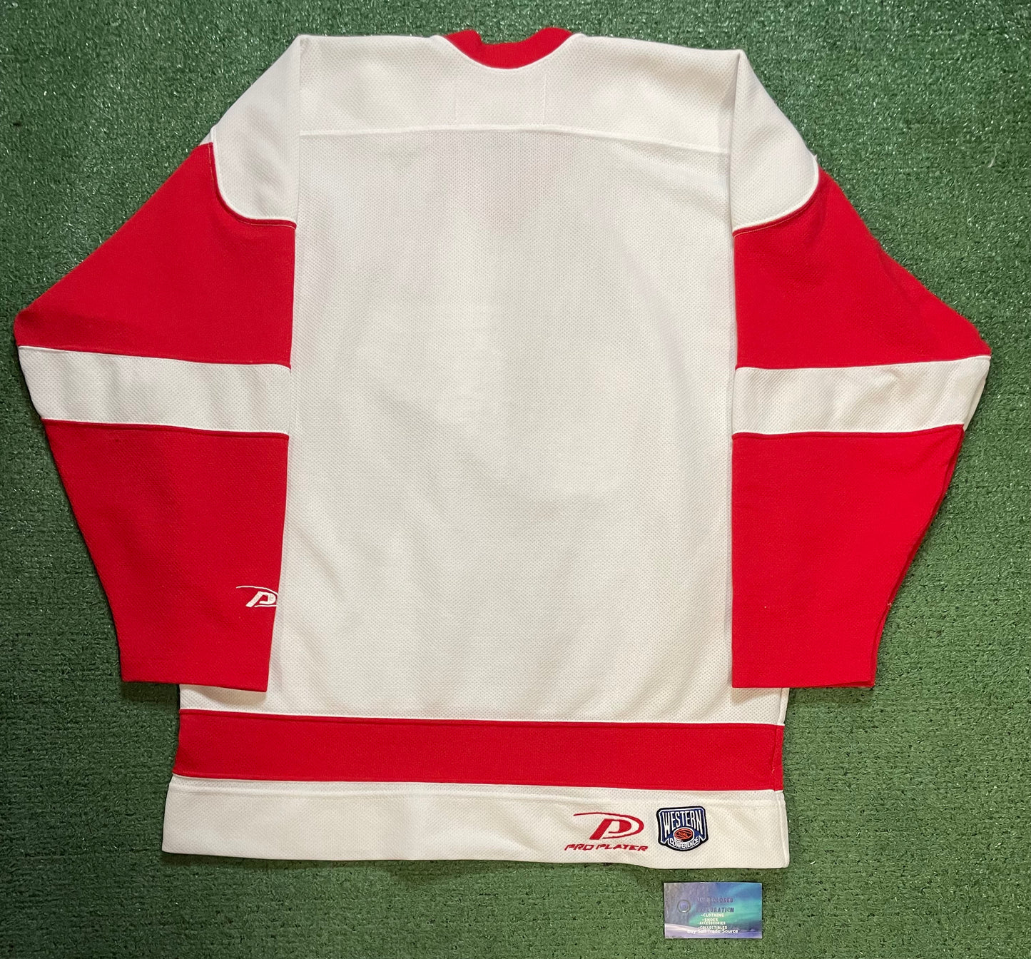 Vintage 1990s Pro Player Detroit red wings western conference hockey jersey