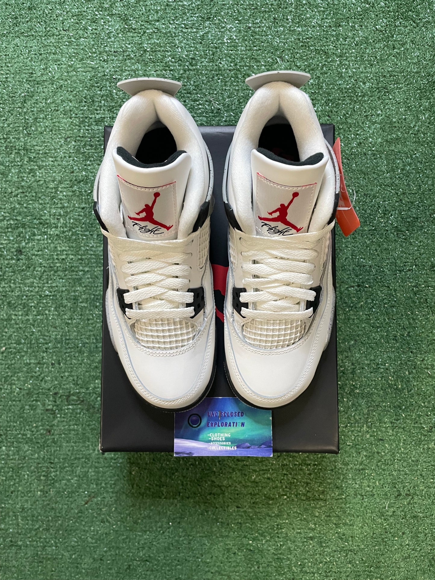 Air Jordan 4 white cement 2025