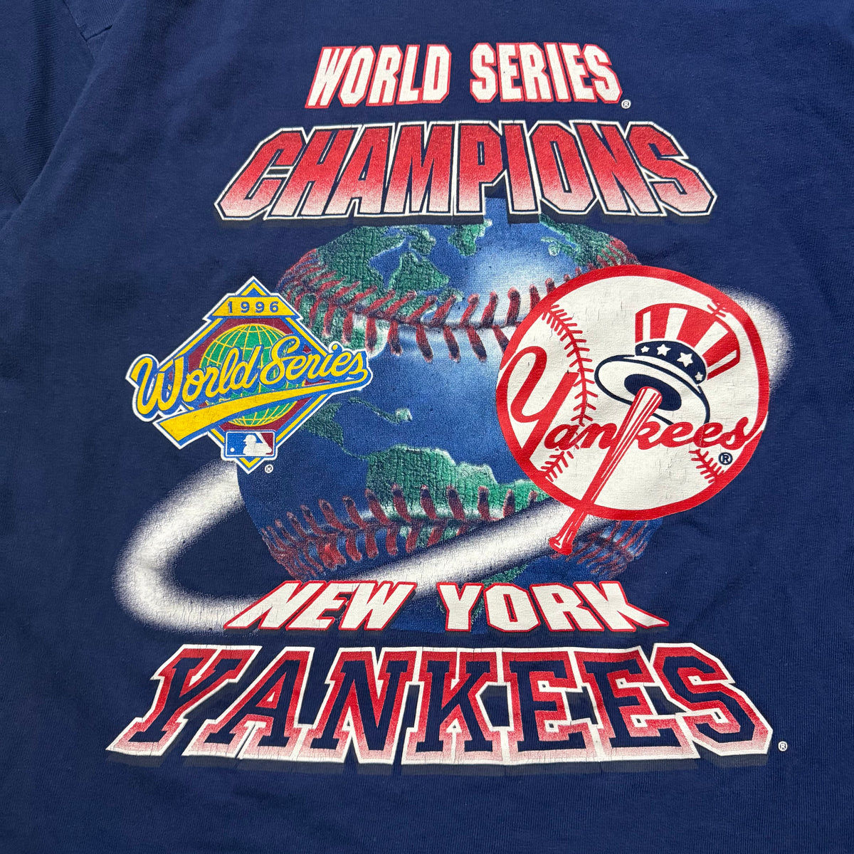 Vintage New York Yankees 1996 MLB Champions Shirt