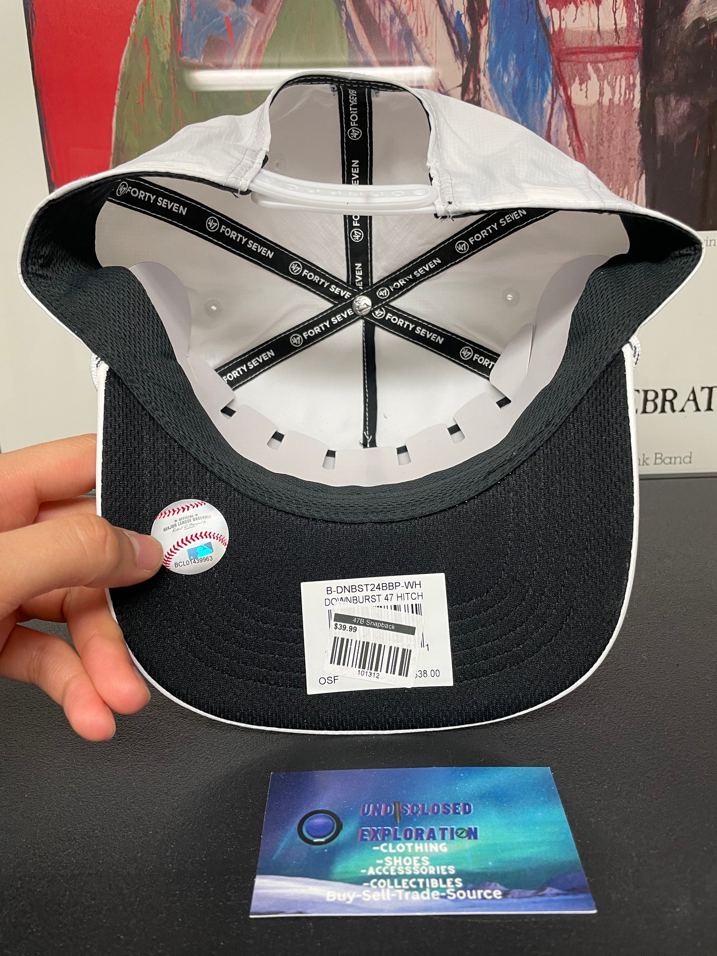 Seattle Mariners White Downburst Hitch  Hat