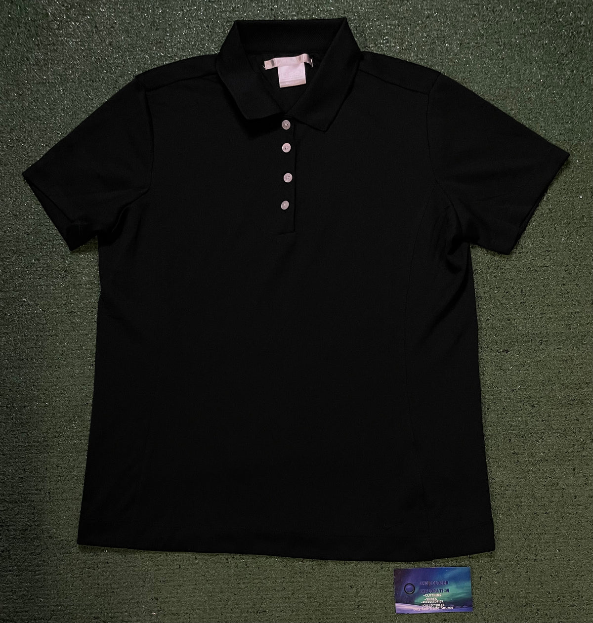 Nike Golf women golf  black polo