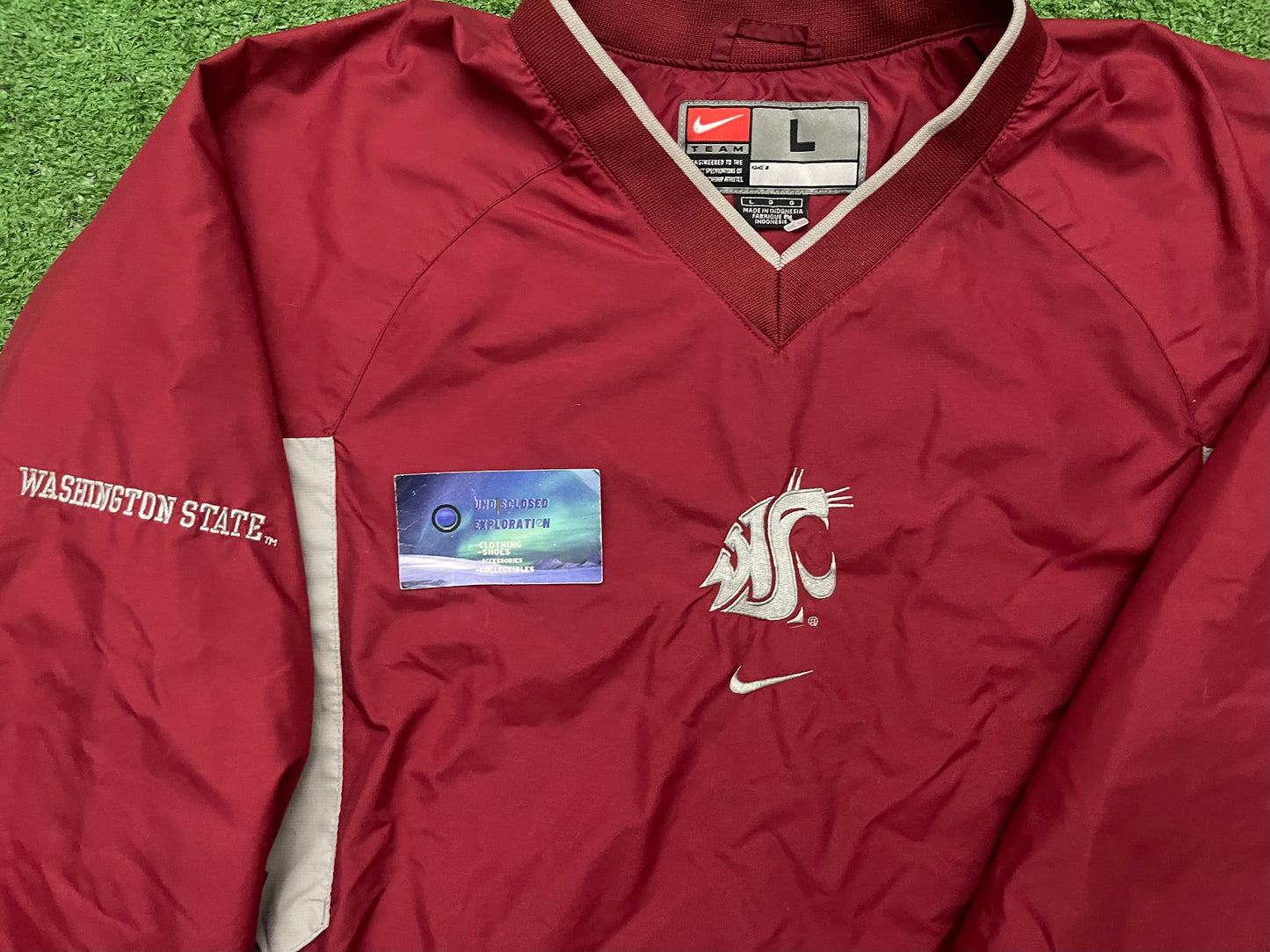 Vintage Y2K Washington State University WSU Nike Center Swoosh Pullover