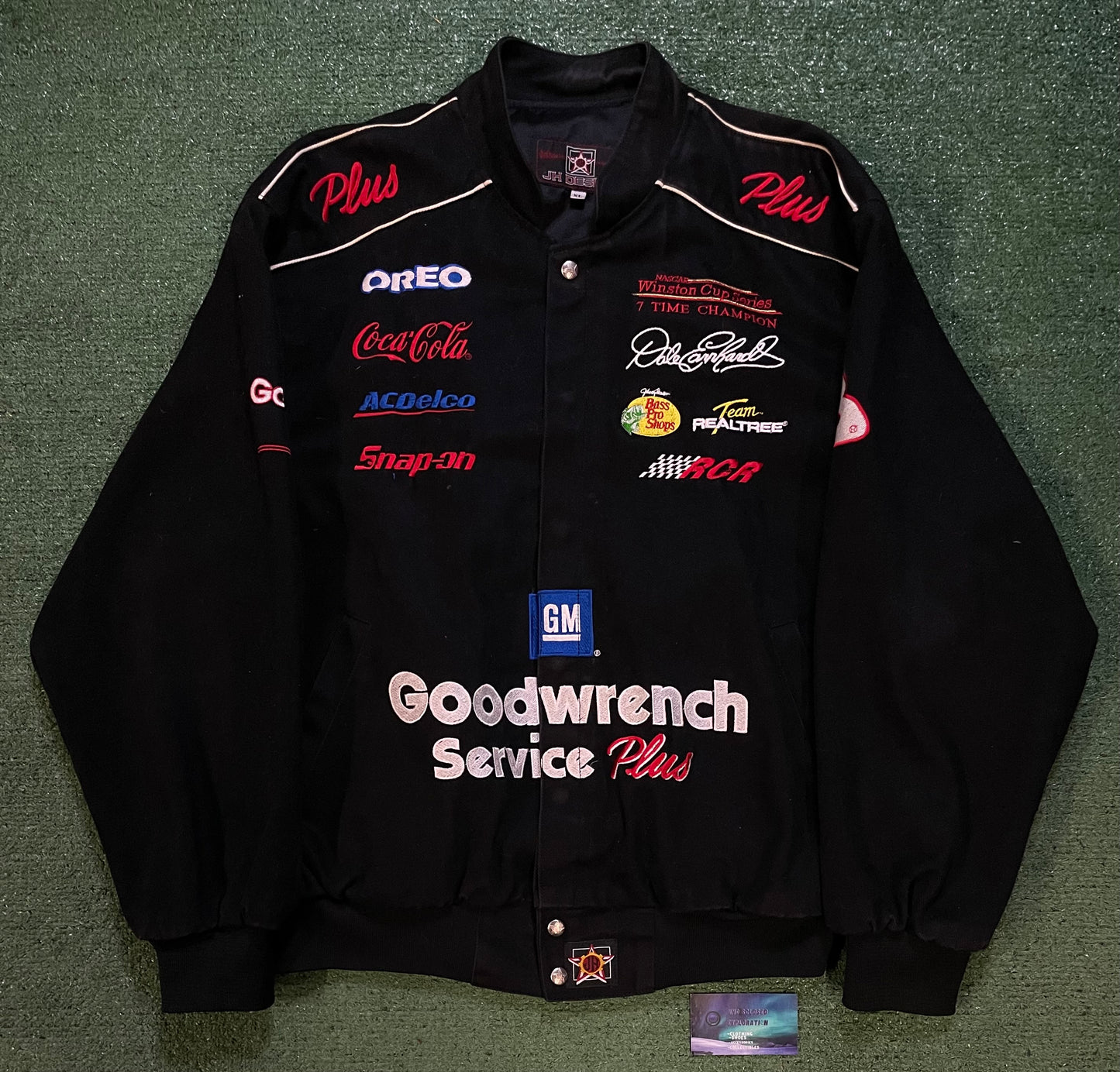Vintage nascar Dale Earnhardt Goodwrench service jacket