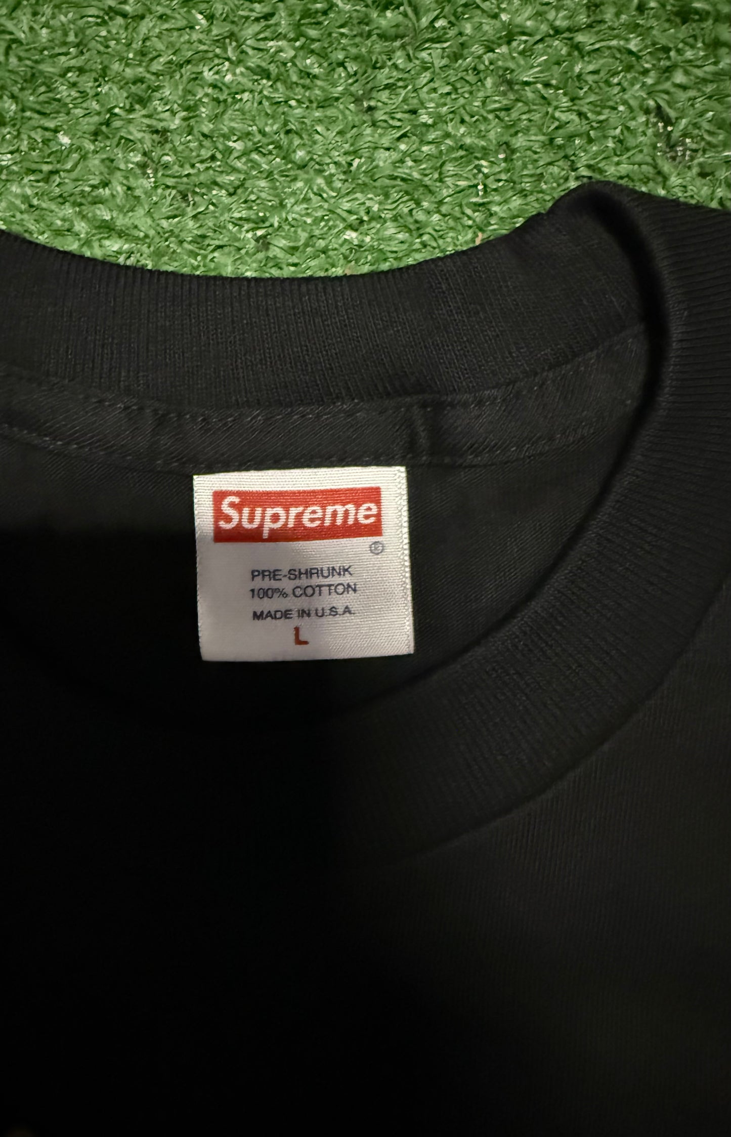 Supreme Payphone Tee Black