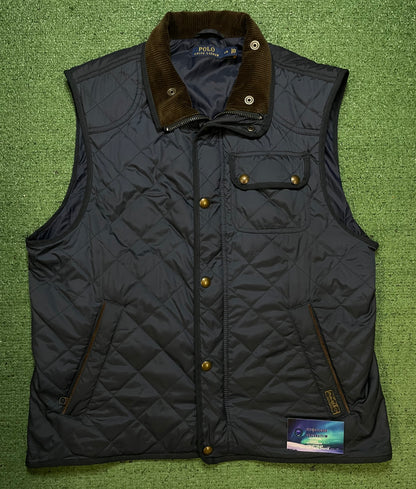 Polo Ralph Lauren The Beaton Quilted Utility navy Vest
