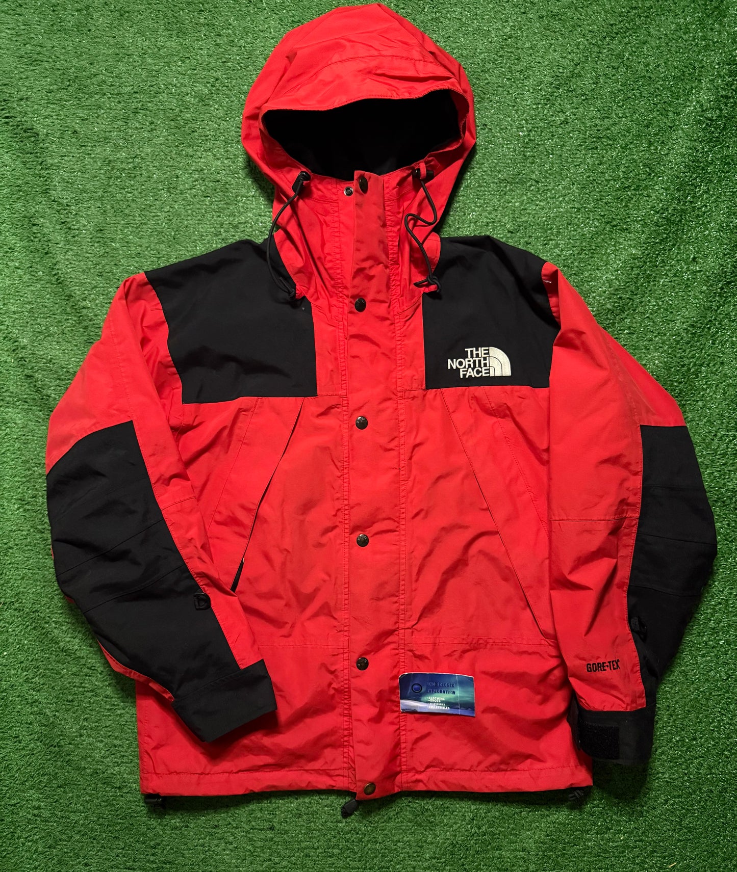 Vintage North Face Gore-Tex Mountain Jacket Red