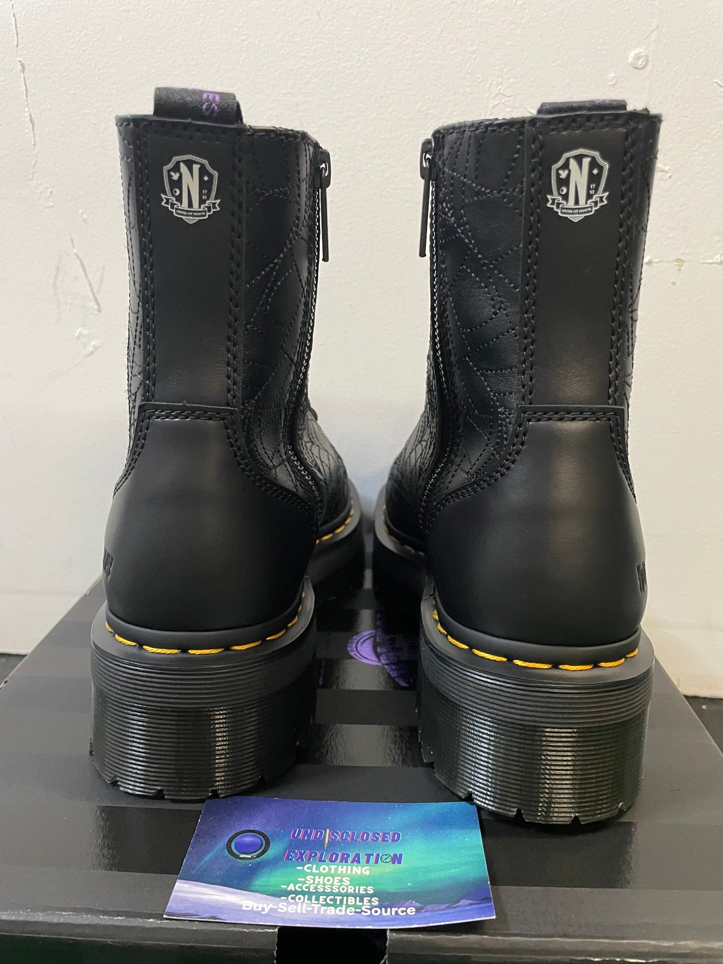 Dr Martens Jadon boots X Wednesday