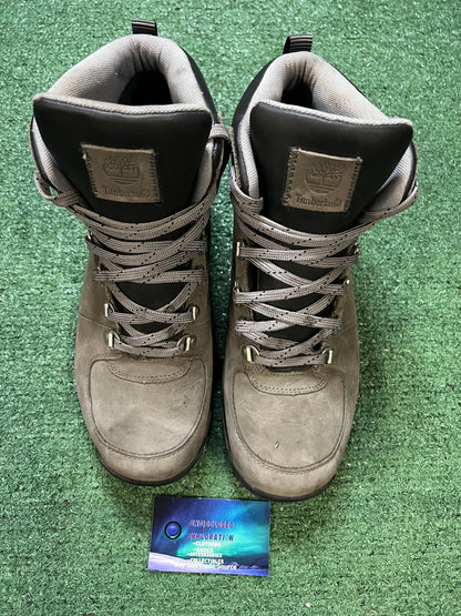 Timberland euro hiker grey & black size 11men/12.5women