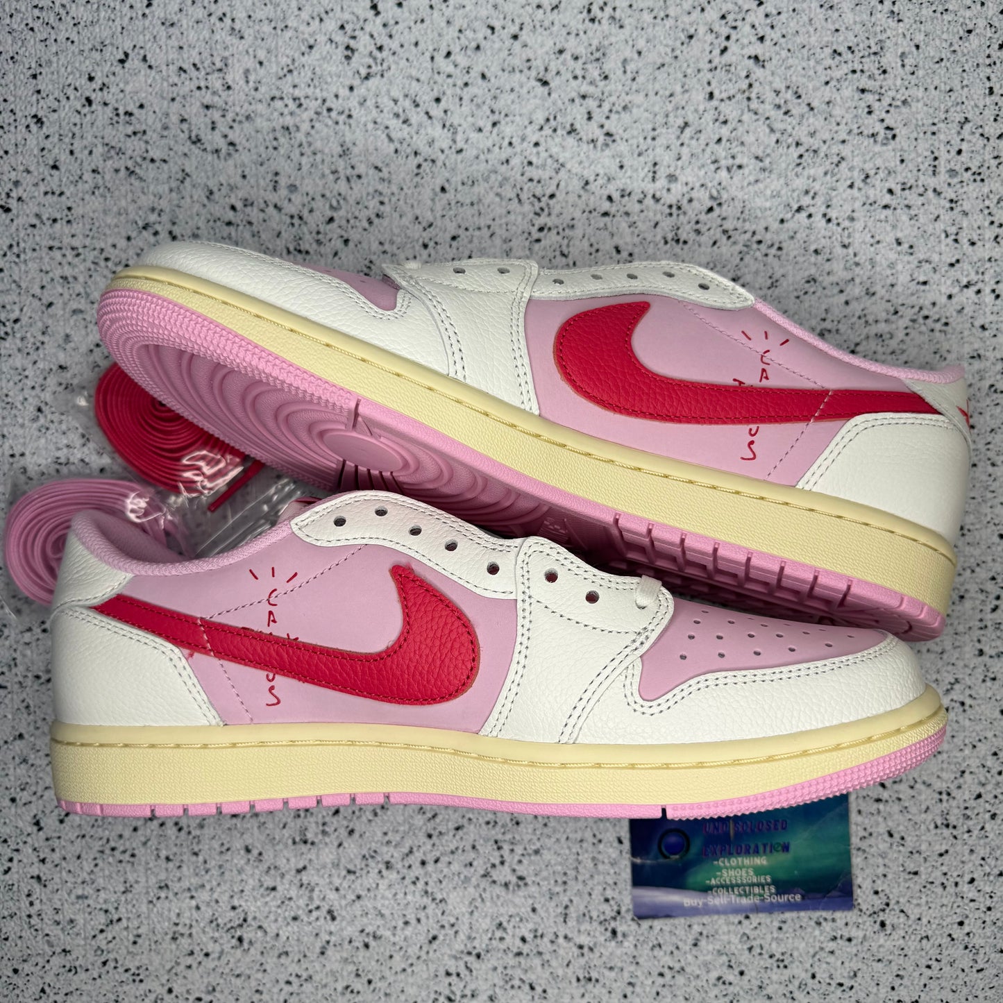 Jordan 1 Low Travis Scott Tropical Pink