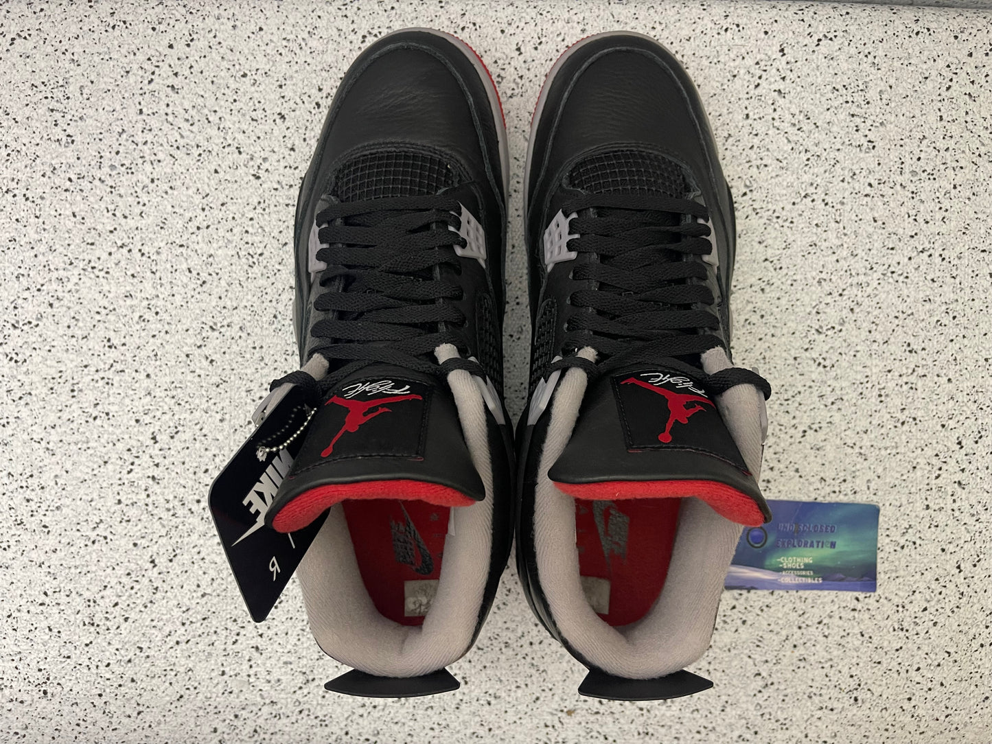 Jordan 4 Bred Reimagined 12.5 Men/14 Women “Preowned”