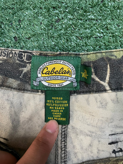 Leave camo cargo pants
