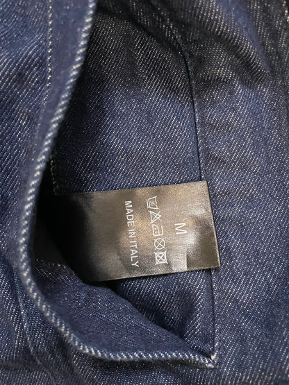 Raf Simons portrait denim Jean jacket