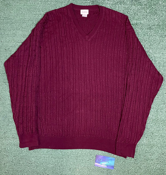 Vintage 1990s Neiman Marcus cable knit sweater