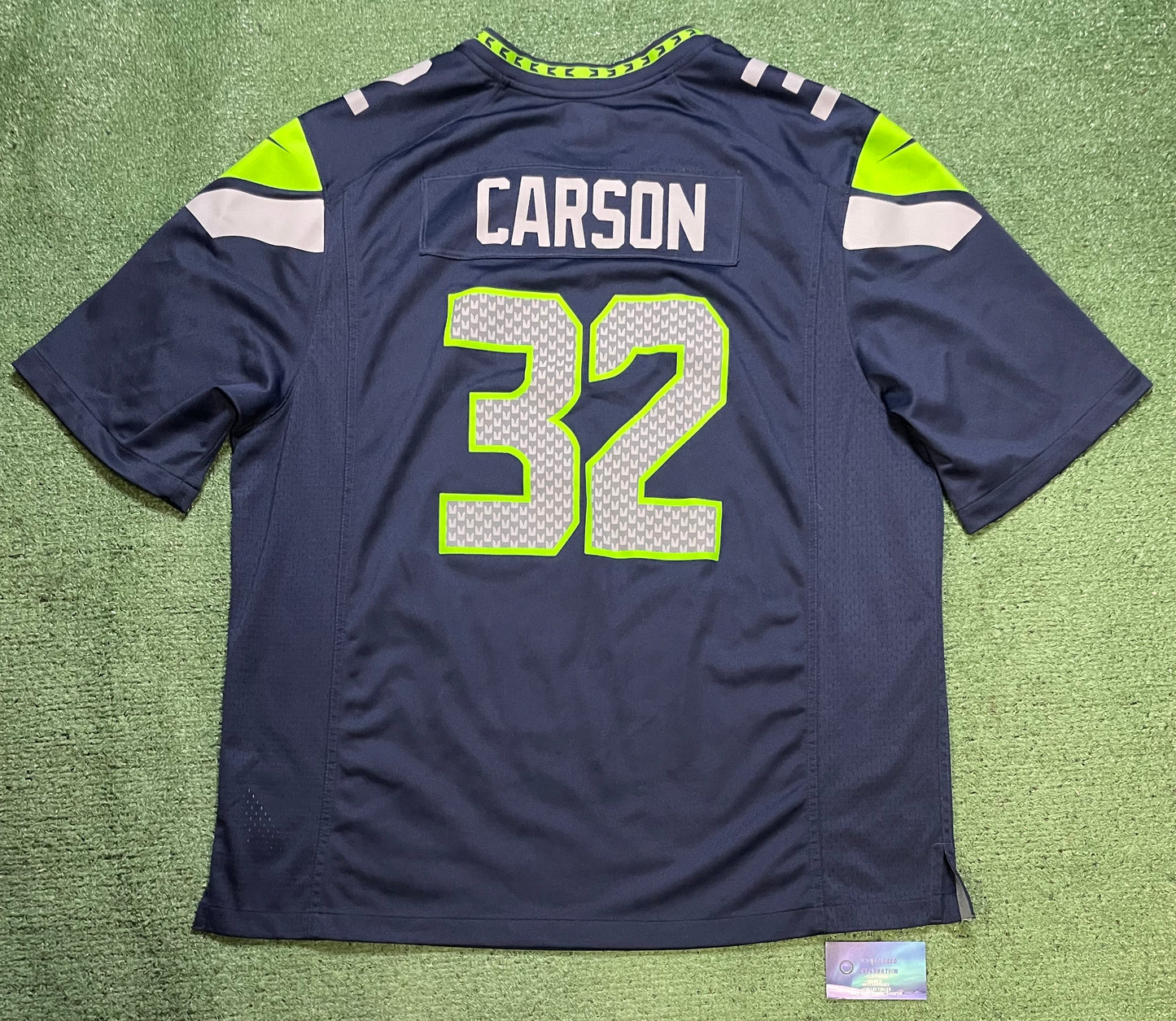 Nike Seattle Seahawks Chris Carson #32 jersey