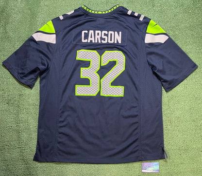 Nike Seattle Seahawks Chris Carson #32 jersey