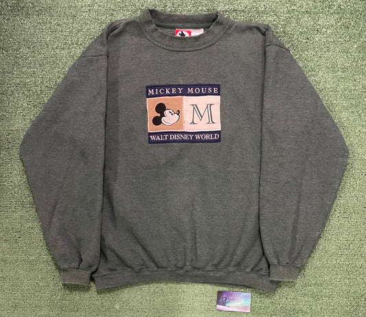 Vintage 1990s Mickey Mouse Walt Disney world crewneck
