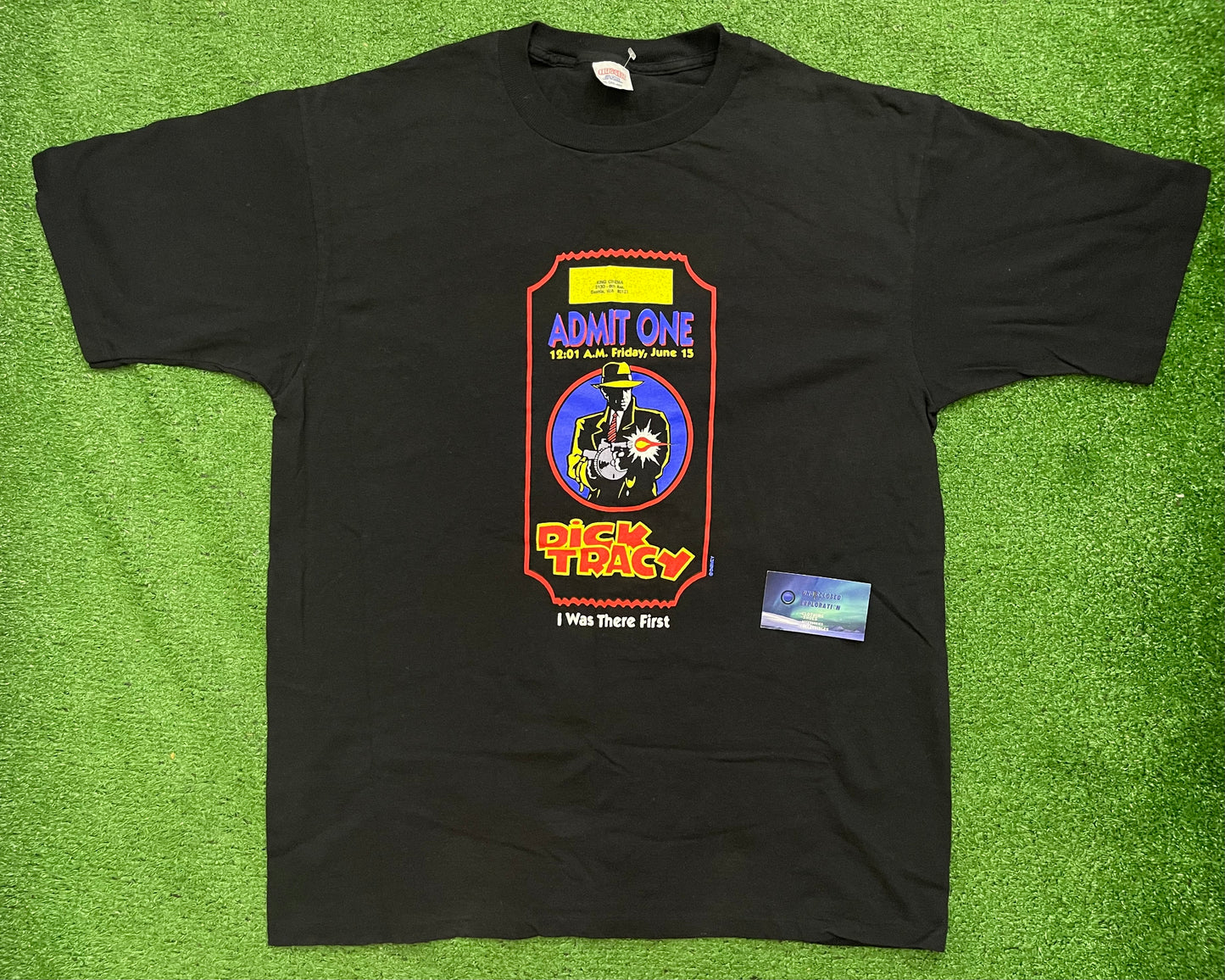 Vintage Disney Dick Tracy Movie Ticket Shirt