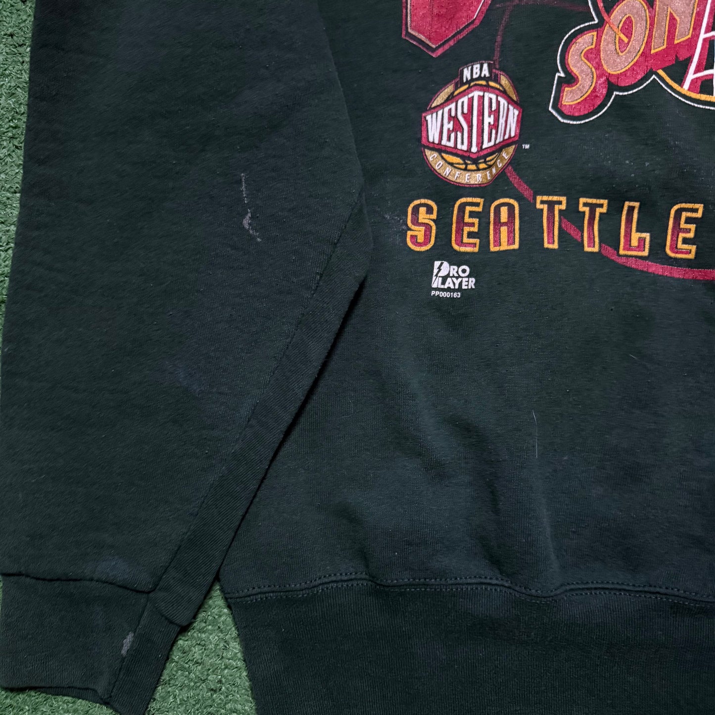 Vintage Seattle SuperSonics Western Conference Champs 1996 Crewneck