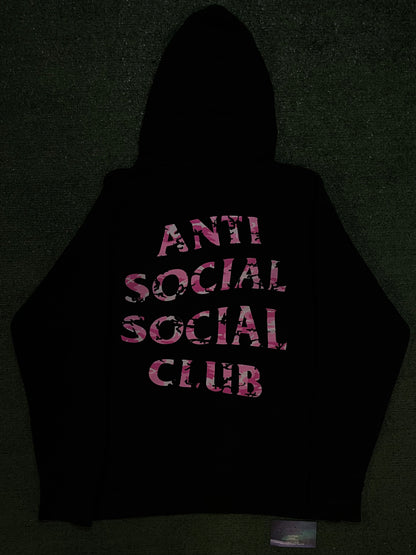 Anti Social Social Club X undeafeated pink camo hoodie