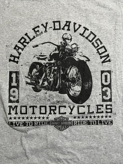 Harley Davidson Motorcycle destination tacoma Tee