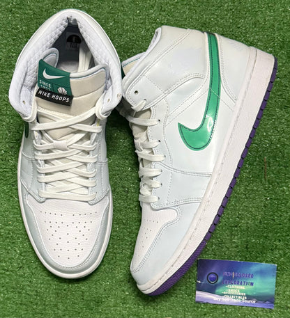 Jordan 1 Mid Luka Doncic 9 Men/10.5 Women “Preowned”