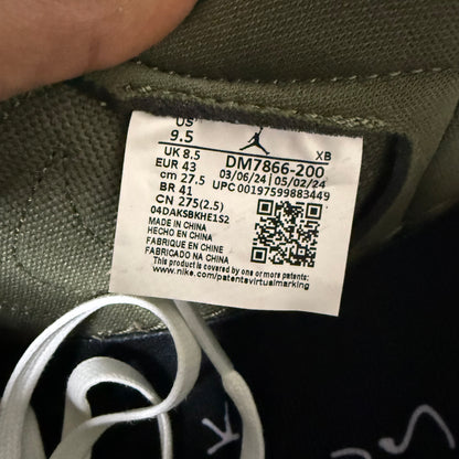 Jordan 1 Low Travis Scott Medium Olive