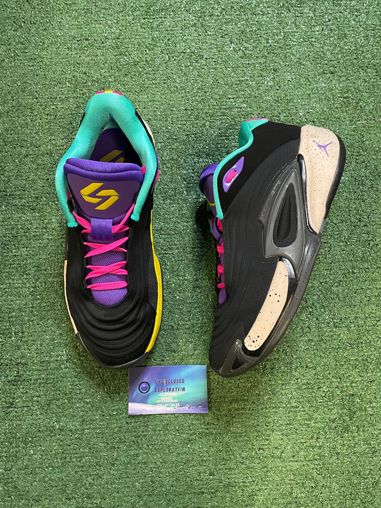 Air Jordan Luka 3 black hyper jade pink 8.5men/10women