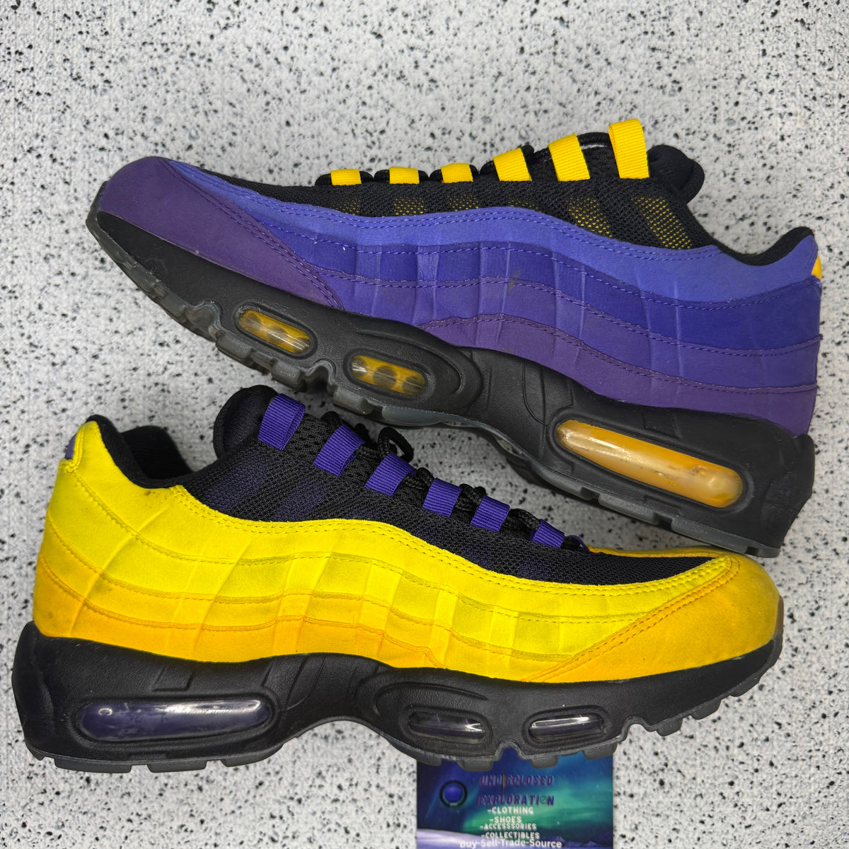 Nike Air Max 95 LeBron Lakers 9 Men “Preowned”