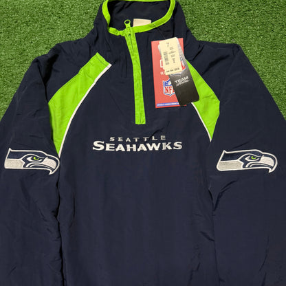 Seattle Seahawks Quarter Zip Pullover