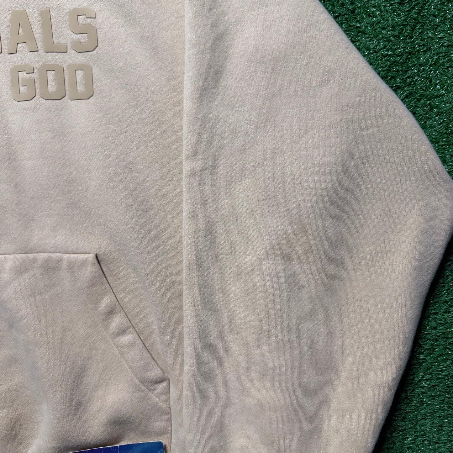 Fear Of God Essentials Hoodie Beige