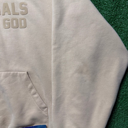 Fear Of God Essentials Hoodie Beige