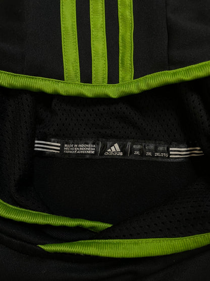 Seattle Sounders football club black and green adidas hoodie