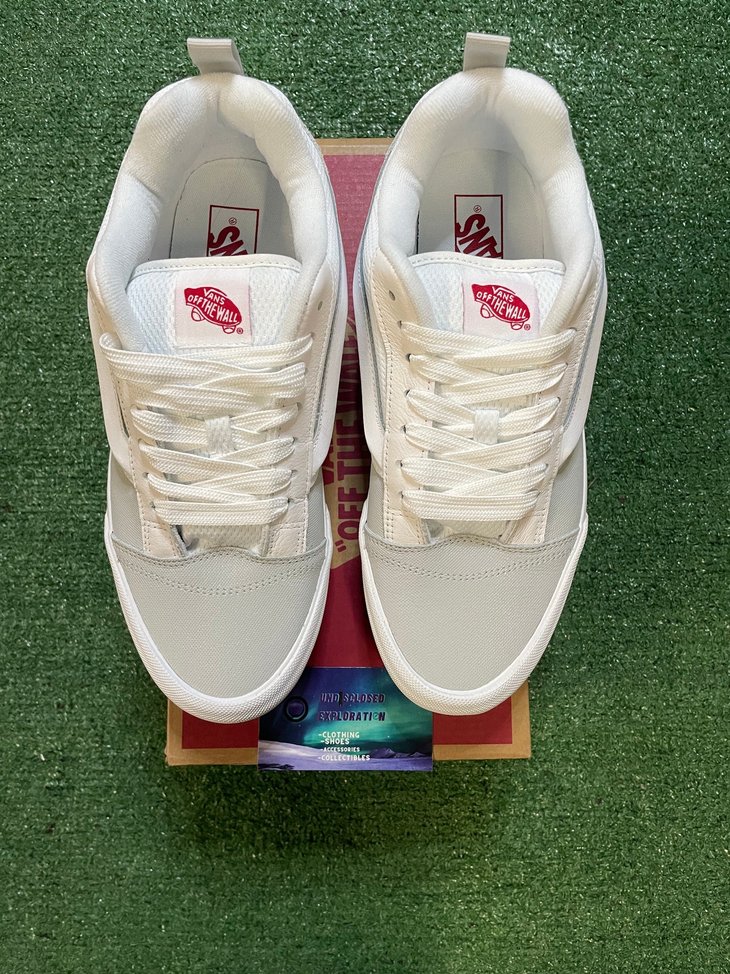Vans Knu Old Skool skate white/red