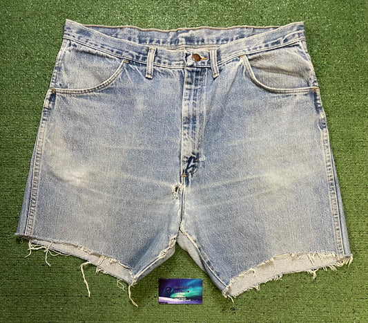 Rustler light wash Jean shorts