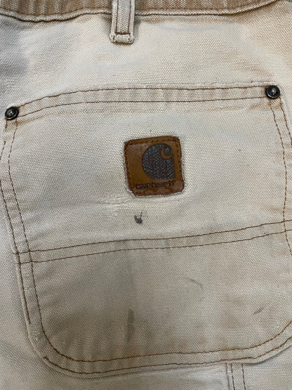 Vintage 1990s Carhartt tan double knees