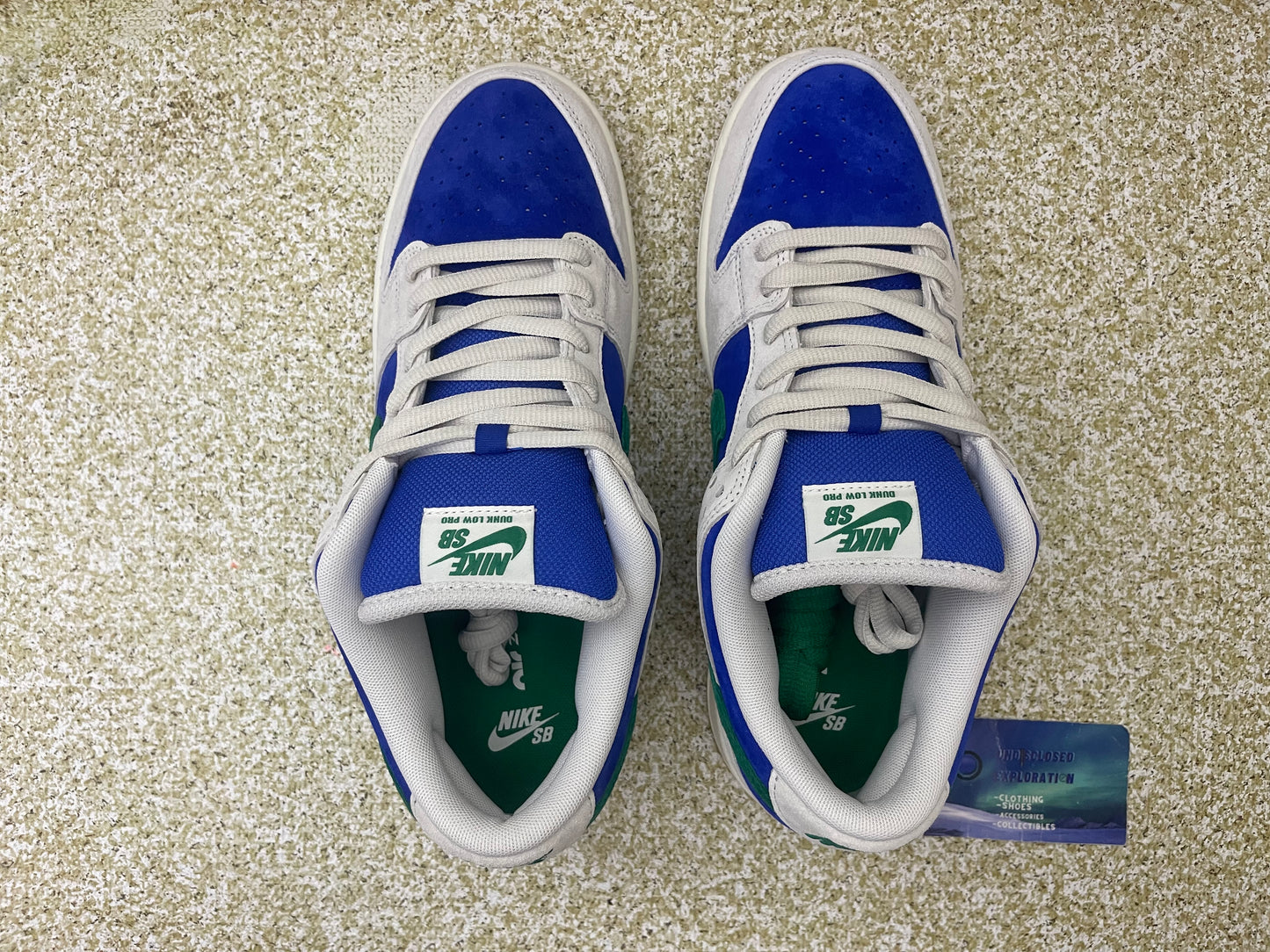 Nike Dunk Sb Low Hyper Royal Malachite