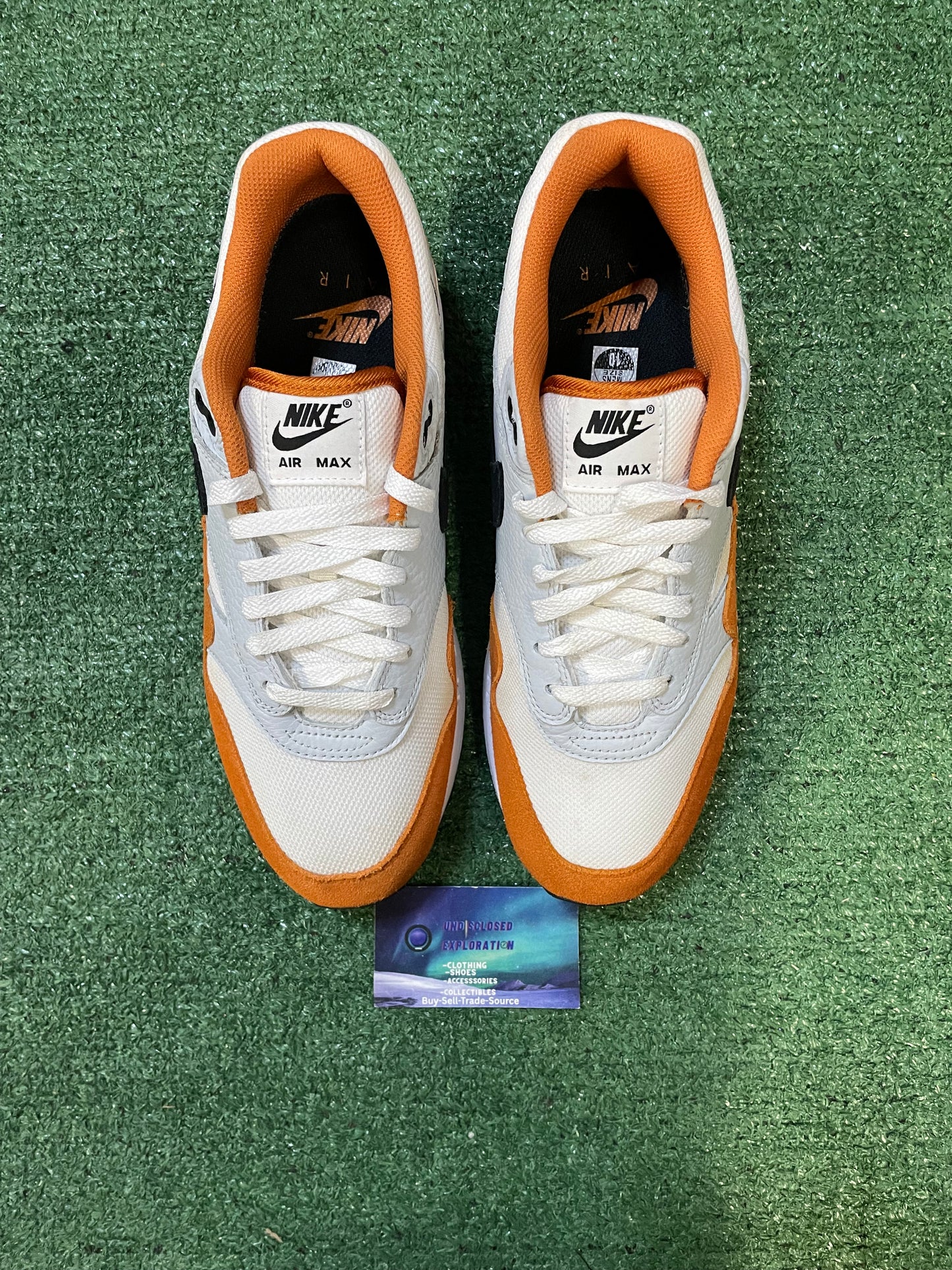 Nike Air Max 1 classic orange monarch size 10men/11.5women